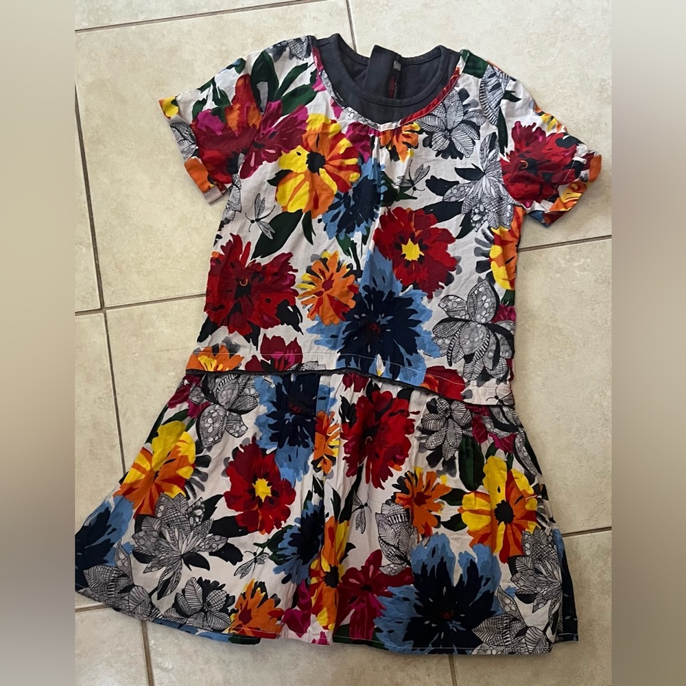 Catimini Floral Girls  Dress